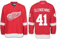 Detroit Red Wings -41 Luke Glendening Red Stitched NHL Jersey