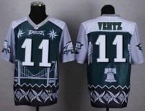 Nike Philadelphia Eagles -11 Carson Wentz Midnight Green Stitched NFL Elite Noble Fashion Jersey Nike Philadelphia Eagles -11 Carson Wentz Midnight Green Stitched NFL Elite Noble Fashion Jersey