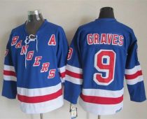 New York Rangers -9 Adam Graves Light Blue CCM Throwback Stitched NHL Jersey New York Rangers -9 Adam Graves Light Blue CCM Throwback Stitched NHL Jersey