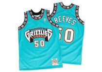 Memphis Grizzlies -50 Bryant Reeves Green Hardwood Classics Throwback Stitched NBA Jersey Memphis Grizzlies -50 Bryant Reeves Green Hardwood Classics Throwback Stitched NBA Jersey