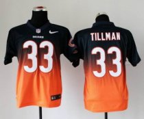 NEW Chicago Bears 33 Charles Tillman Black Orange Drift Fashion II Elite NFL Jerseys NEW Chicago Bears 33 Charles Tillman Black Orange Drift Fashion II Elite NFL Jerseys