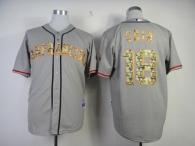 San Francisco Giants #18 Matt Cain Grey USMC Cool Base Stitched MLB Jersey
