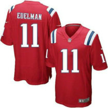 Nike New England Patriots -11 Julian Edelman Red Alternate NFL Game Jersey Nike New England Patriots -11 Julian Edelman Red Alternate NFL Game Jersey