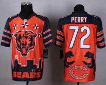 Nike Chicago Bears -72 William Perry Orange NFL Elite Noble Fashion Jersey Nike Chicago Bears -72 William Perry Orange NFL Elite Noble Fashion Jersey