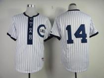 Chicago Cubs -14 Ernie Banks White 1909 Turn Back The Clock Stitched MLB Jersey Chicago Cubs -14 Ernie Banks White 1909 Turn Back The Clock Stitched MLB Jersey