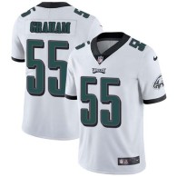 Nike Eagles -55 Brandon Graham White Stitched NFL Vapor Untouchable Limited Jersey