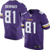 Nike Vikings -81 Moritz Boehringer Purple Team Color Stitched NFL Elite Jersey Nike Vikings -81 Moritz Boehringer Purple Team Color Stitched NFL Elite Jersey
