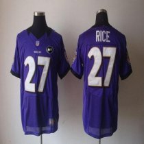 Nike Ravens -27 Ray Rice Purple Team Color With Art Patch Stitched NFL Elite Jersey Nike Ravens -27 Ray Rice Purple Team Color With Art Patch Stitched NFL Elite Jersey