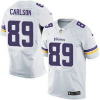 Nike Minnesota Vikings -89 Carlson NFL Elite Jersey