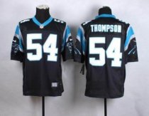 Nike Carolina Panthers -54 Shaq Thompson Black Team Color Stitched NFL Elite jersey Nike Carolina Panthers -54 Shaq Thompson Black Team Color Stitched NFL Elite jersey