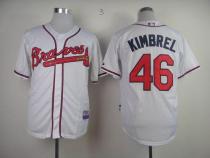 Atlanta Braves #46 Craig Kimbrel White Cool Base Stitched MLB Jersey Atlanta Braves #46 Craig Kimbrel White Cool Base Stitched MLB Jersey