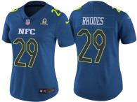 WOMEN'S NFC 2017 PRO BOWL MINNESOTA VIKINGS #29 XAVIER RHODES BLUE GAME JERSEY