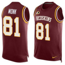 Nike Redskins -81 Art Monk Burgundy Red Team Color Stitched NFL Limited Tank Top Jersey Nike Redskins -81 Art Monk Burgundy Red Team Color Stitched NFL Limited Tank Top Jersey