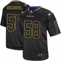 Nike Ravens -58 Elvis Dumervil Lights Out Black Stitched NFL Elite Jersey Nike Ravens -58 Elvis Dumervil Lights Out Black Stitched NFL Elite Jersey