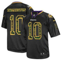 Nike Minnesota Vikings -10 Fran Tarkenton Black NFL Elite Camo Fashion Jersey