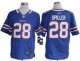 Nike Bills -28 CJ Spiller Royal Blue Team Color Stitched NFL Elite Jersey