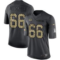 Green Bay Packers -66 Ray Nitschke Nike Anthracite 2016 Salute to Service Jersey Green Bay Packers -66 Ray Nitschke Nike Anthracite 2016 Salute to Service Jersey