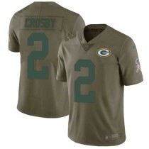 Nike Packers -2 Mason Crosby Olive Stitched NFL Limited 2017 Salute To Service Jersey Nike Packers -2 Mason Crosby Olive Stitched NFL Limited 2017 Salute To Service Jersey