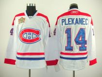 Montreal Canadiens -14 Tomas Plekanec Stitched White Heritage Classic Style NHL Jersey Montreal Canadiens -14 Tomas Plekanec Stitched White Heritage Classic Style NHL Jersey