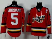 Calgary Flames -5 Mark Giordano Red Alternate Stitched NHL Jersey Calgary Flames -5 Mark Giordano Red Alternate Stitched NHL Jersey