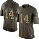 Nike Arizona Cardinals -14 JJ Nelson Green Stitched NFL Limited Salute to Service Jersey
