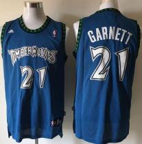 Minnesota Timberwolves -21 Retro Garnett Blue Stitched NBA Jersey Minnesota Timberwolves -21 Retro Garnett Blue Stitched NBA Jersey