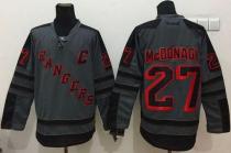 New York Rangers -27 Ryan McDonagh Charcoal Cross Check Fashion Stitched NHL Jersey New York Rangers -27 Ryan McDonagh Charcoal Cross Check Fashion Stitched NHL Jersey