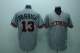 Mitchell and Ness Detroit Tigers #13 Lance Parrish Stitched Grey Throwback MLB Jersey