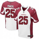 Nike Arizona Cardinals -25 Powers Jersey White Elite Road Jersey