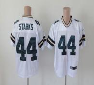 Nike Green Bay Packers #44 James Starks White Men's Stitched NFL Elite Jersey
