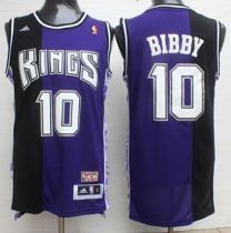 Sacramento Kings -10 Mike Bibby Purple Black Throwback Stitched NBA Jersey Sacramento Kings -10 Mike Bibby Purple Black Throwback Stitched NBA Jersey