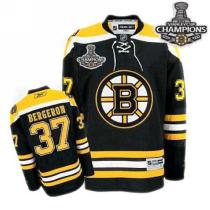 Boston Bruins 2011 Stanley Cup Champions Patch -37 Patrice Bergeron Black Stitched NHL Jersey Boston Bruins 2011 Stanley Cup Champions Patch -37 Patrice Bergeron Black Stitched NHL Jersey