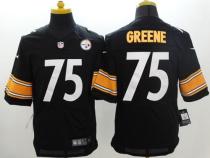 Nike Pittsburgh Steelers #75 Joe Greene Black Team Color Men's Stitched NFL Elite Jersey Nike Pittsburgh Steelers #75 Joe Greene Black Team Color Men's Stitched NFL Elite Jersey