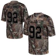 Nike Denver Broncos #92 Sylvester Williams Camo Men's Stitched NFL Realtree Elite Jersey