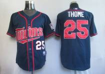 Minnesota Twins -25 Jim Thome Blue Cool Base Stitched MLB Jersey Minnesota Twins -25 Jim Thome Blue Cool Base Stitched MLB Jersey