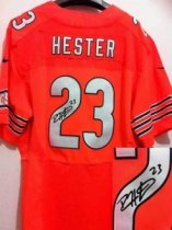 Nike Bears -23 Devin Hester Orange Alternate Stitched NFL Elite Autographed Jersey Nike Bears -23 Devin Hester Orange Alternate Stitched NFL Elite Autographed Jersey