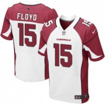 Nike Arizona Cardinals -15 Floyd Jersey White Elite Road Jersey
