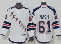 New York Rangers -61 Rick Nash White 2014 Stadium Series Stitched NHL Jersey New York Rangers -61 Rick Nash White 2014 Stadium Series Stitched NHL Jersey