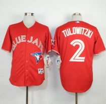 Toronto Blue Jays #2 Troy Tulowitzki Red Canada Day Stitched MLB Jersey Toronto Blue Jays #2 Troy Tulowitzki Red Canada Day Stitched MLB Jersey