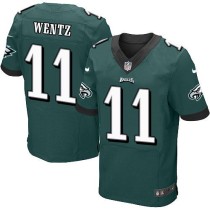 Nike Philadelphia Eagles -11 Carson Wentz Midnight Green Team Color Stitched NFL New Elite Jersey Nike Philadelphia Eagles -11 Carson Wentz Midnight Green Team Color Stitched NFL New Elite Jersey