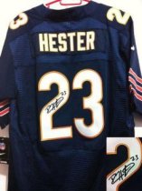 Nike Bears -23 Devin Hester Navy Blue Team Color Stitched NFL Elite Autographed Jersey Nike Bears -23 Devin Hester Navy Blue Team Color Stitched NFL Elite Autographed Jersey