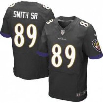 Nike Baltimore Ravens -89 Steve Smith Black Alternate NFL Elite Jersey(2014 New) Nike Baltimore Ravens -89 Steve Smith Black Alternate NFL Elite Jersey(2014 New)
