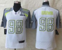 Nike Philadelphia Eagles #98 Connor Barwin White Pro Bowl Men's Stitched NFL Elite Team Carter Jerse Nike Philadelphia Eagles #98 Connor Barwin White Pro Bowl Men's Stitched NFL Elite Team Carter Jerse