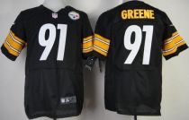 Nike Pittsburgh Steelers #91 Kevin Greene Black Team Color Men's Stitched NFL Elite Jersey Nike Pittsburgh Steelers #91 Kevin Greene Black Team Color Men's Stitched NFL Elite Jersey