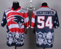 Nike New England Patriots -54 Dont'a Hightower Navy Blue Super Bowl XLIX Mens Stitched NFL Elite Nob