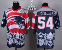 Nike New England Patriots -54 Dont'a Hightower Navy Blue Super Bowl XLIX Mens Stitched NFL Elite Nob