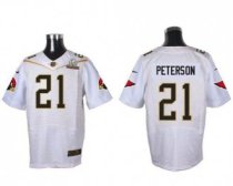 Nike Arizona Cardinals -21 Patrick Peterson White 2016 Pro Bowl Men's Stitched NFL Elite Jersey