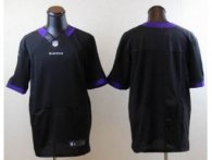 Nike Baltimore Ravens Blank Black Elite NFL Jerseys