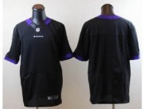 Nike Baltimore Ravens Blank Black Elite NFL Jerseys