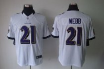 Nike Ravens -21 Lardarius Webb White Stitched NFL Limited Jersey Nike Ravens -21 Lardarius Webb White Stitched NFL Limited Jersey